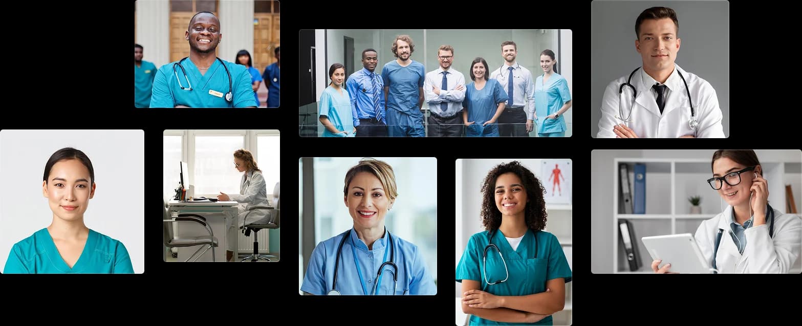 Rural Health Nurse. Clinical team members, highlighting clinical excellence with a caring presence. Doctor representing KangarooHealth’s dedication to meaningful patient relationships. Healthcare provider with a warm smile, showcasing the human side of KangarooHealth’s care model. Medical professional using KangarooHealth platform to enhance patient engagement. Clinical Professional in Connected Care Services. Smiling KangarooHealth provider representing compassionate, patient-centered care. Doctor using digital tools to coordinate care, emphasizing KangarooHealth’s technology-driven approach. 