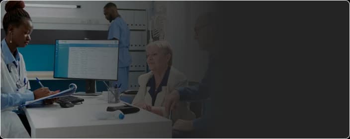 Care team member coordinating patient care with KangarooHealth's integrated RPM platform.