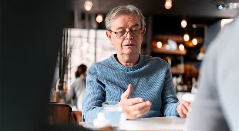 Patient starting RPM program and measuring blood pressure using a home monitoring device